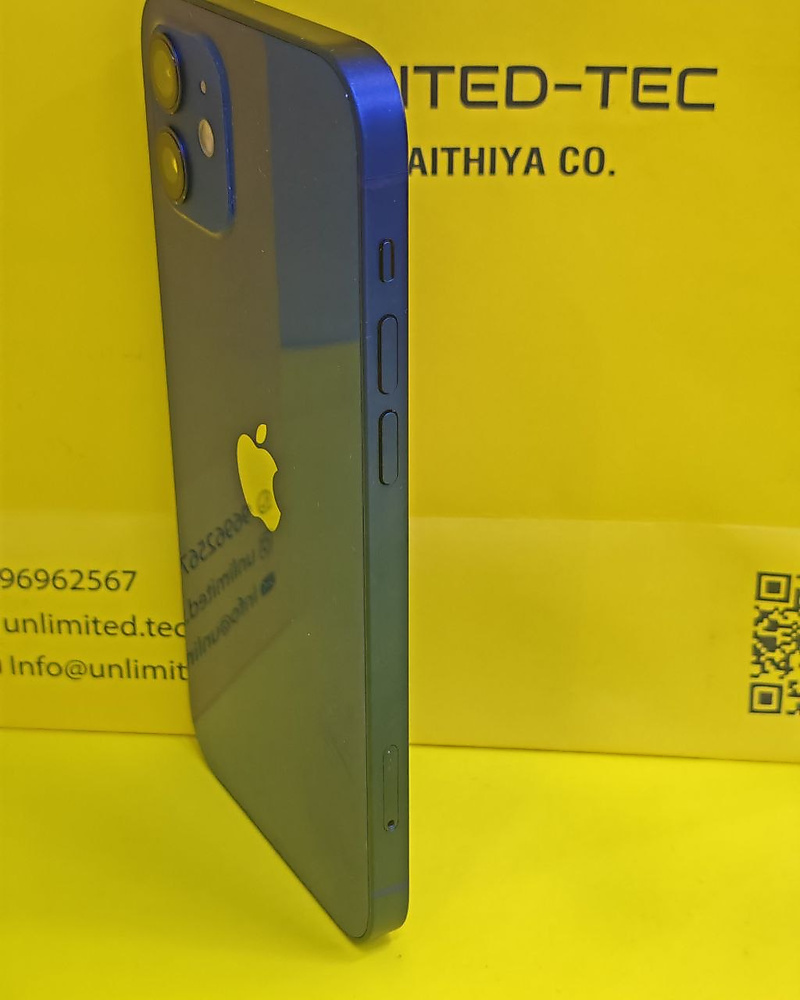 ايفون 12 – 256 جيجا – أزرق بطارية 74% مستعمل كالجديد