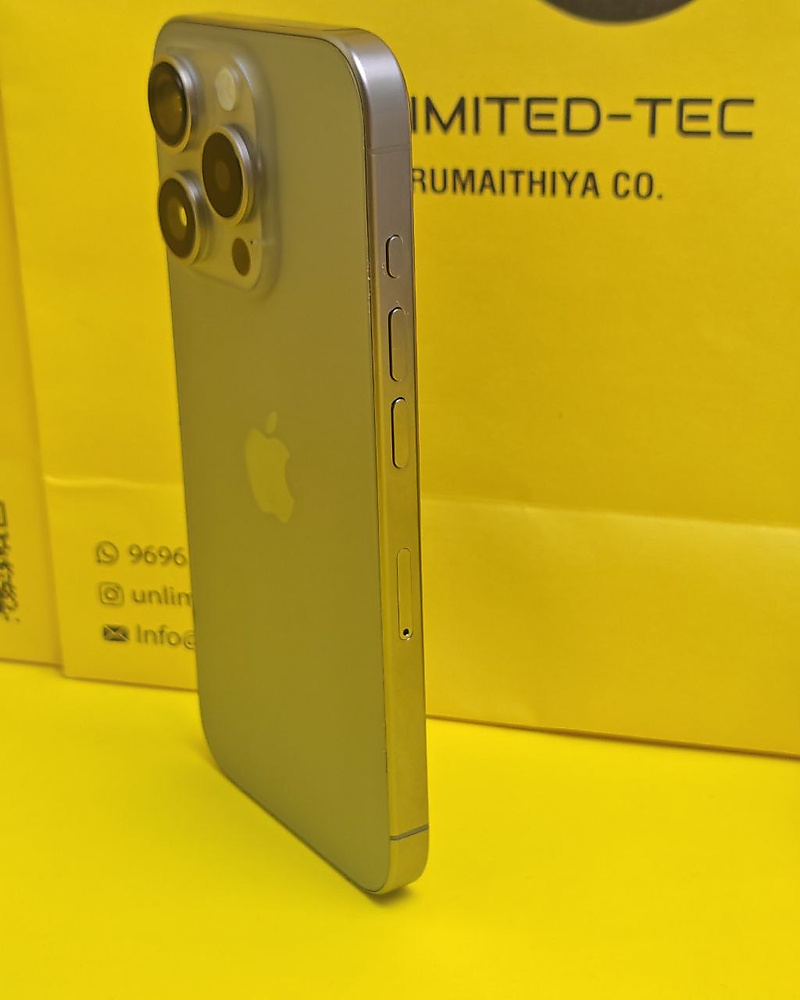 iPhone 15 Pro 256GB Natural Titanium – Used Like New