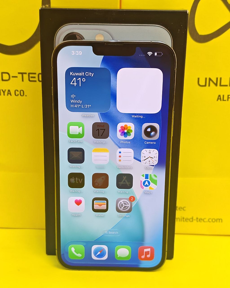 iPhone 13 Pro Max 256GB Blue – Battery 100% Used Clean