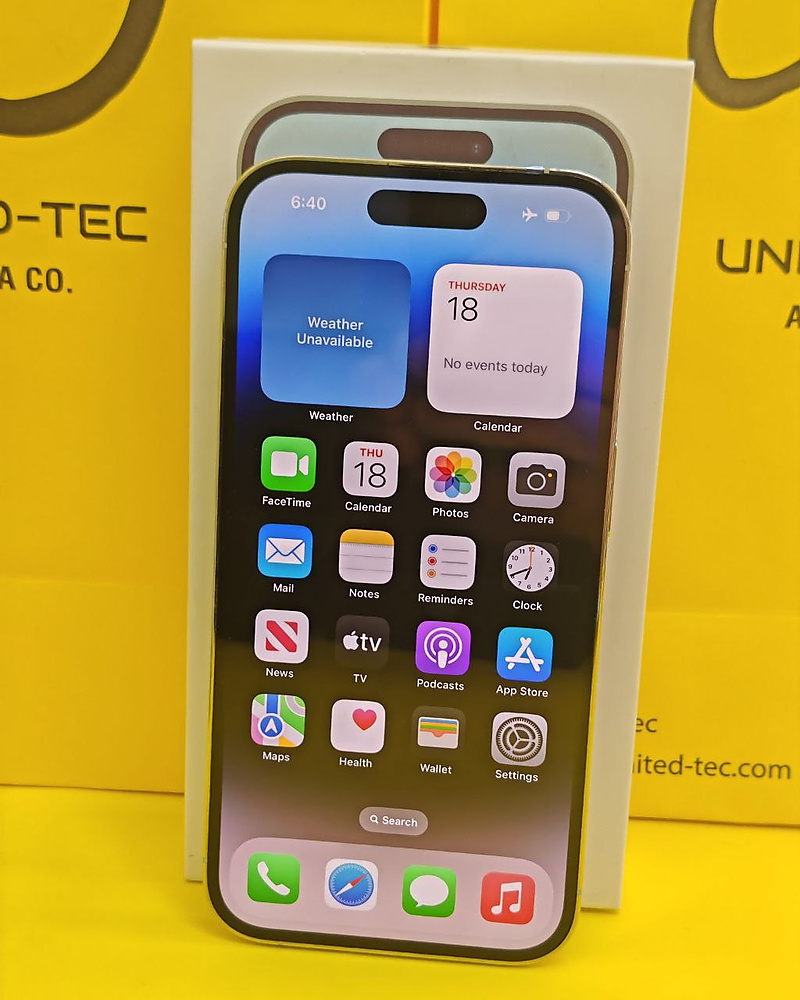 iPhone 14 Pro 512GB Silver – Battery 70% Used Like New