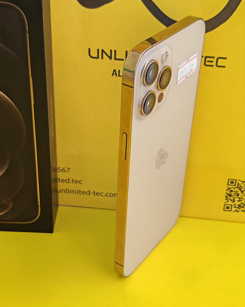 iPhone 12 Pro Max 256GB Gold – Battery 73% Used Like New