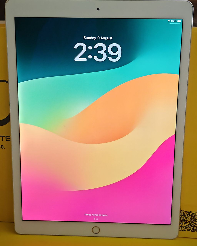 iPad Pro 12.9-inch (2nd Gen) 64GB Silver – Battery 92% Used Like New