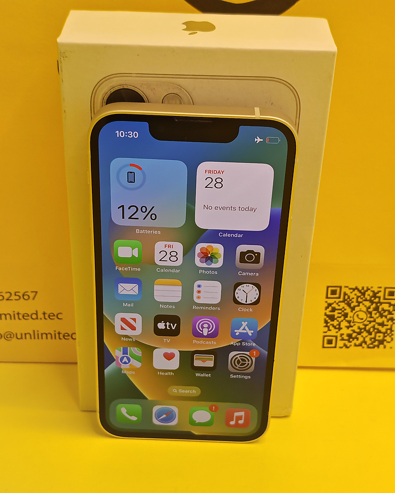 iPhone 13 mini 256GB Starlight – Battery 100% Used Like New
