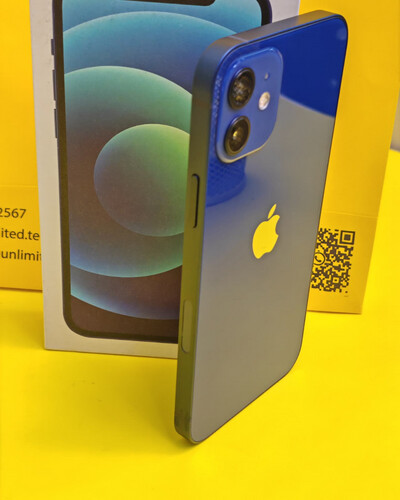 ايفون 12 – 128 جيجا – أزرق بطارية 76% مستعمل كالجديد