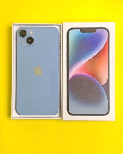 ايفون 14 256 جيجابايت ازرق– مستعمل كالجديد بطارية 78%