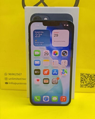 ايفون 13 – 512 جيجا – أسود بطارية 83% مستعمل نظيف