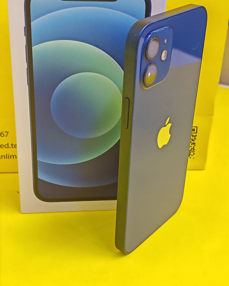 ايفون 12 – 128 جيجا – أزرق بطارية 78% مستعمل كالجديد