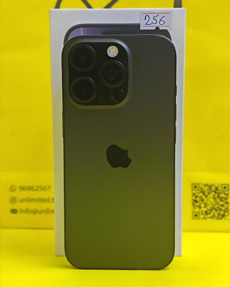 ايفون 16 برو – 256 جيجا – أسود بطارية 94% مستعمل كالجديد