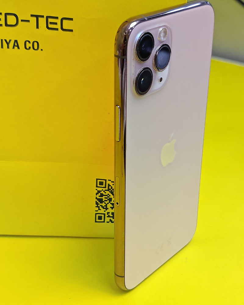 ايفون 11 برو – 512 جيجا – ذهبي بطارية 74% مستعمل كالجديد