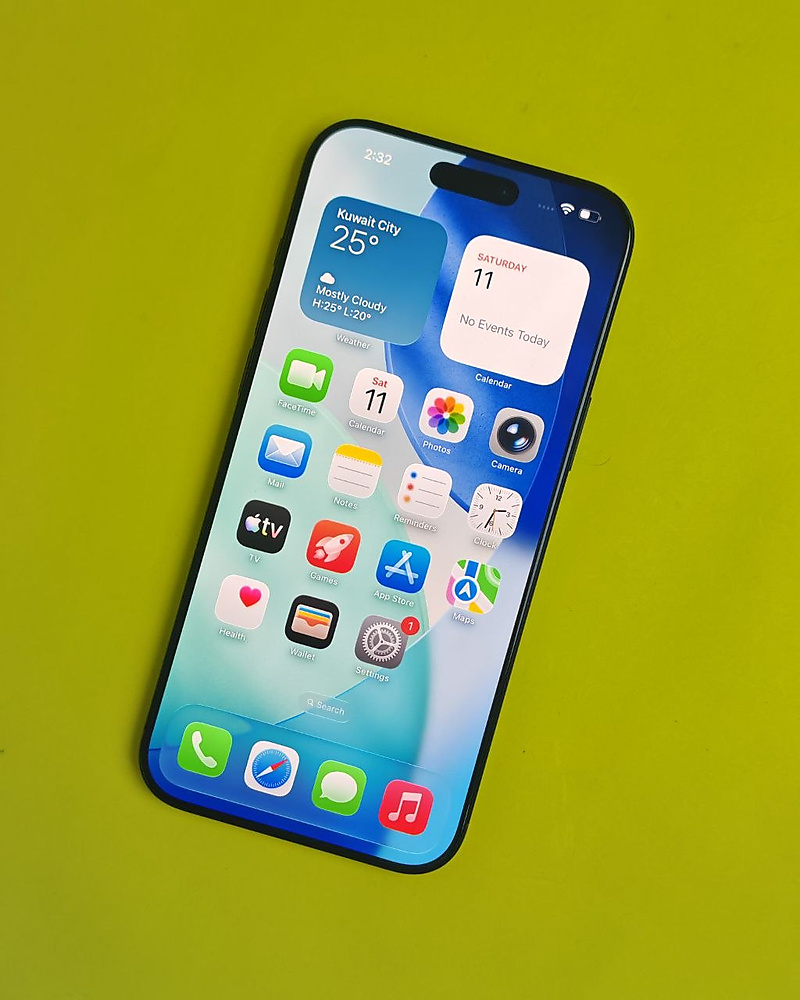 ايفون 16 برو ماكس – 256 جيجا – تيتانيوم أسود بطارية 90%