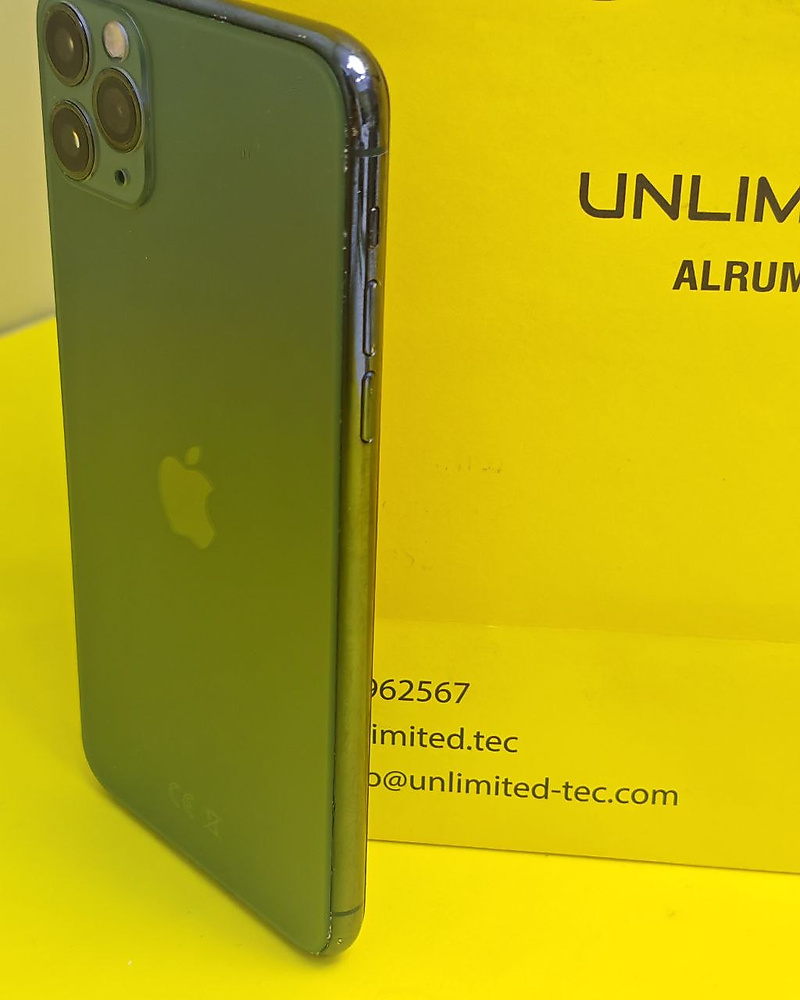 ايفون 11 برو ماكس – 256 جيجا – أخضر بطارية 79% مستعمل نظيف