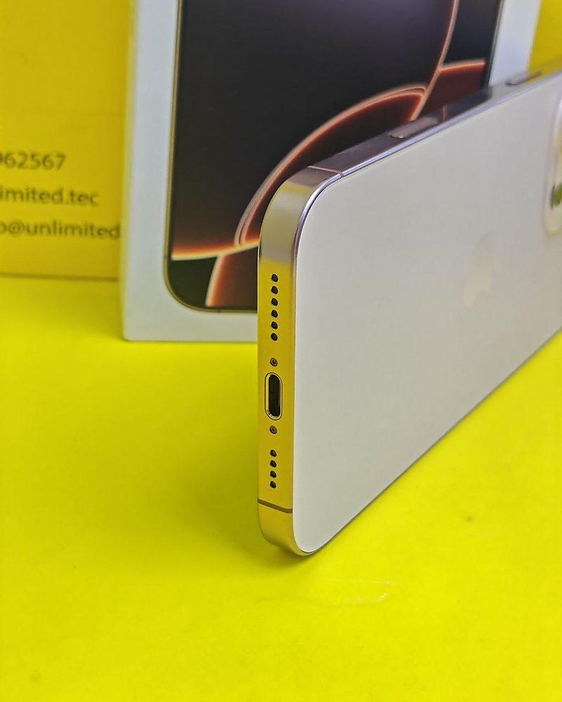 ايفون 16 برو ماكس – 1 تيرا – تيتانيوم صحراوي بطارية 92% مستعمل كالجديد