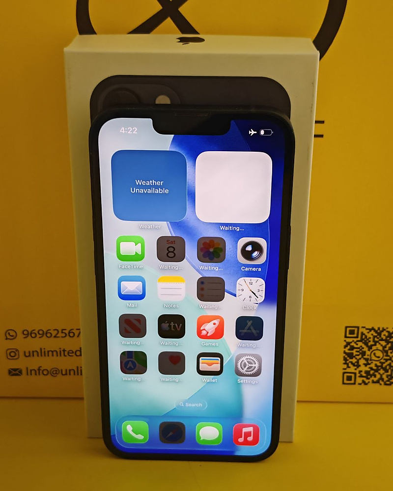 iPhone 13 128GB Midnight – Battery 86% Used Like New