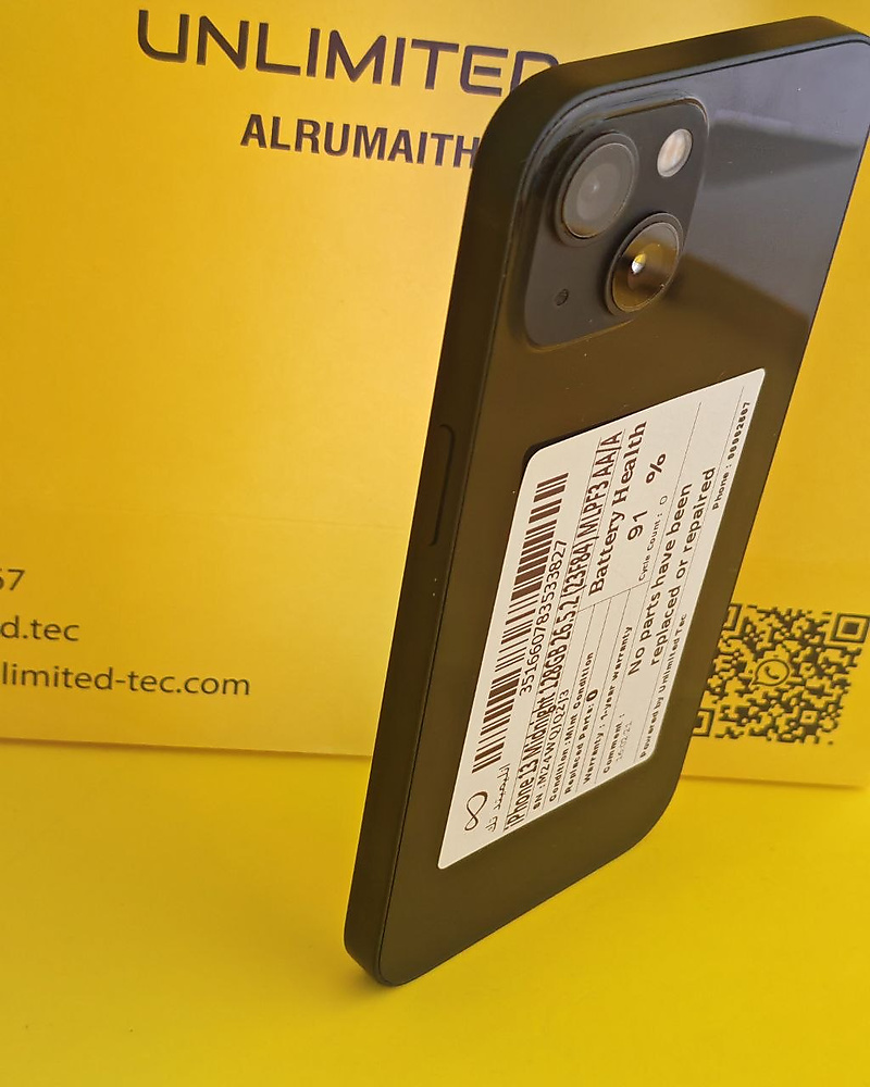 iPhone 13 128GB Midnight – Battery 91% Used Like New