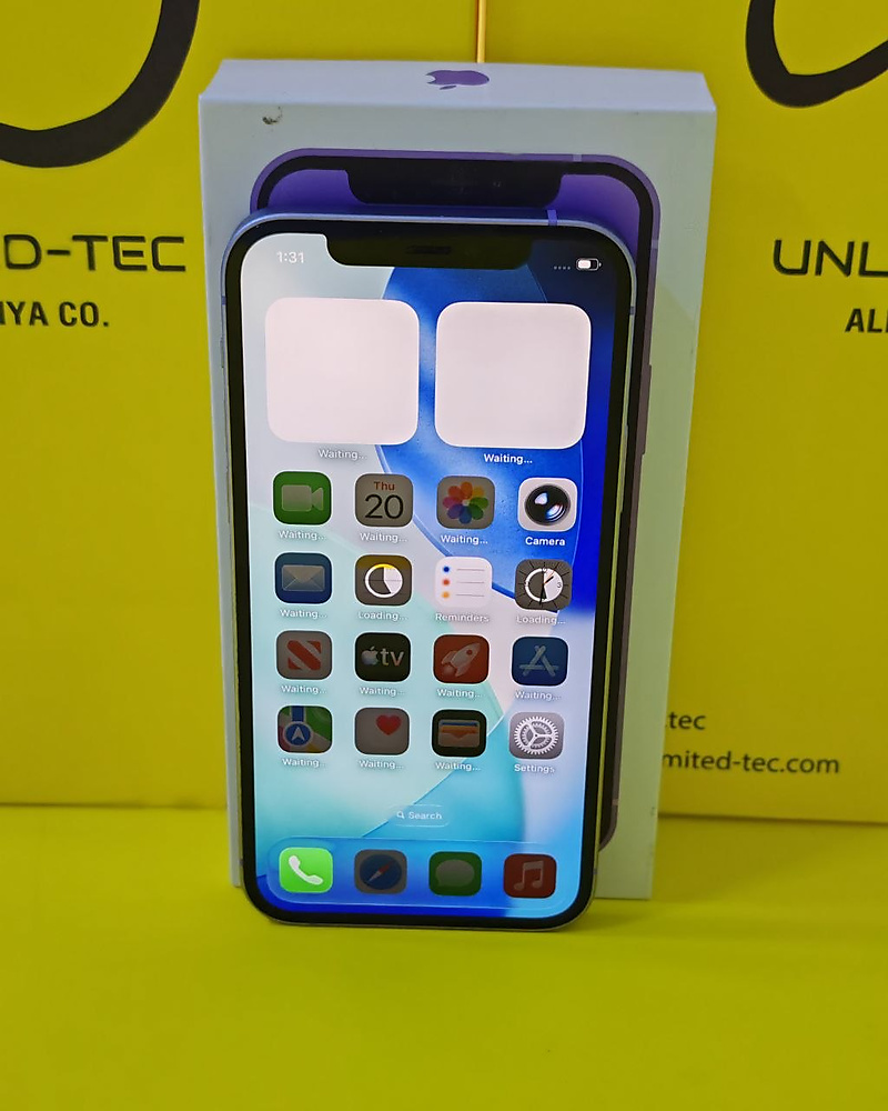 iPhone 12 128GB Purple – Battery 77% Used Like New