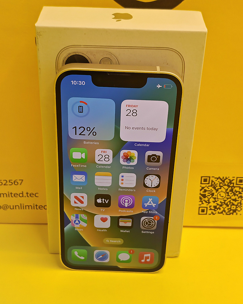 iPhone 13 mini 256GB Starlight – Battery 100% Used Like New