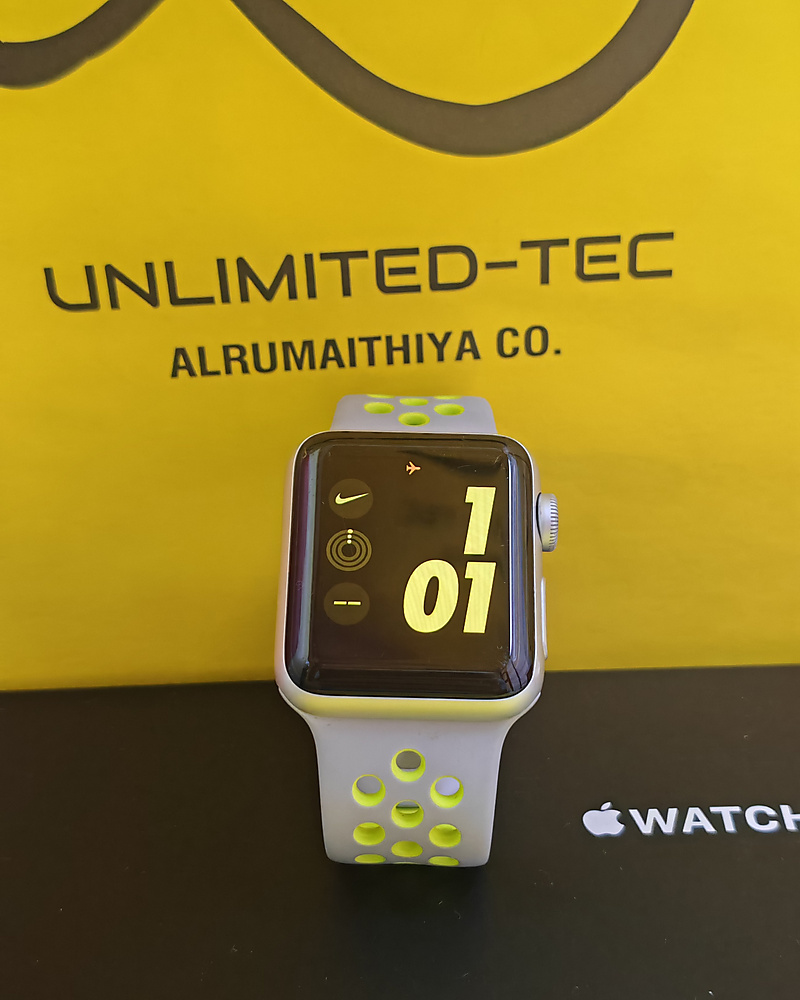 Apple Watch Nike+ Series 2 42mm Silver Aluminum – With Box Used Clean