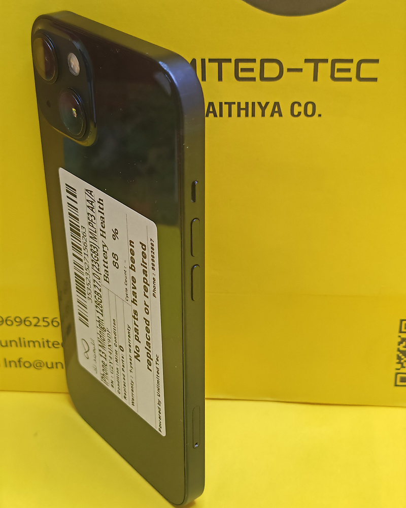 iPhone 13 128GB Midnight – Battery 88% Used Like New