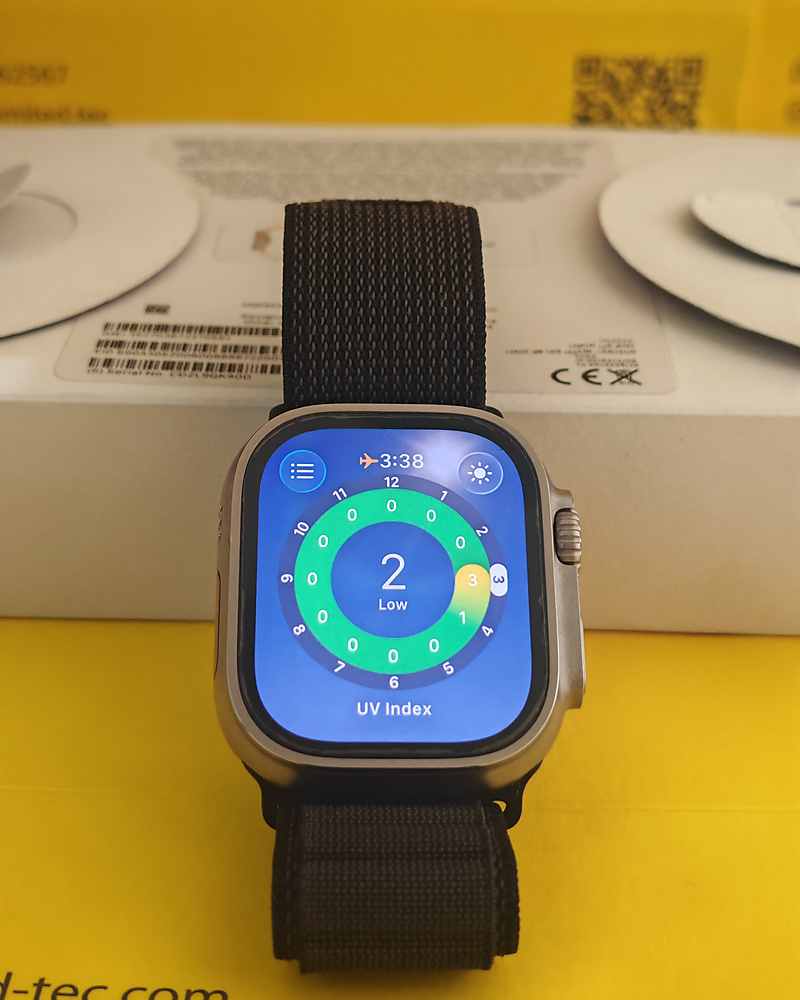 Apple Watch Ultra 49mm Titanium (GPS + Cellular) – Battery 85% With Box Used Like New
