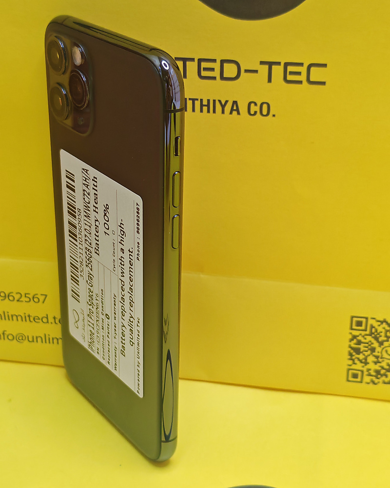 iPhone 11 Pro 256GB Space Gray – Battery 100% Used Like New