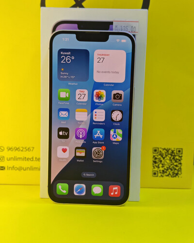 آيفون 14 – 128GB – بنفسجي – نسبة البطارية 84%