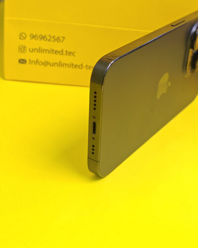 ايفون 14 برو – 256 جيجا – أسود – نسبة البطارية 80% – مستعمل نظيف