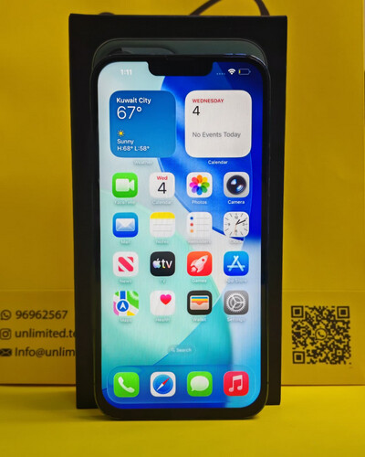 ايفون 13 برو ماكس – 128 جيجا – أخضر بطارية 88% مستعمل نظيف