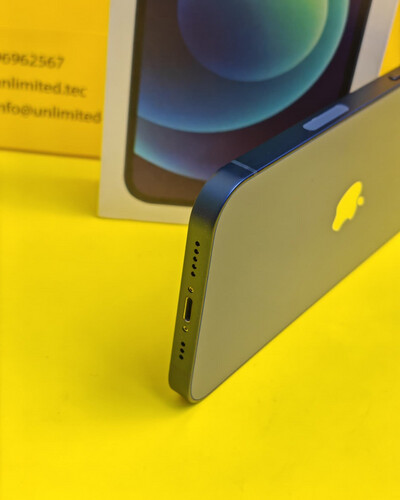 ايفون 12 – 128 جيجا – أزرق بطارية 76% مستعمل كالجديد