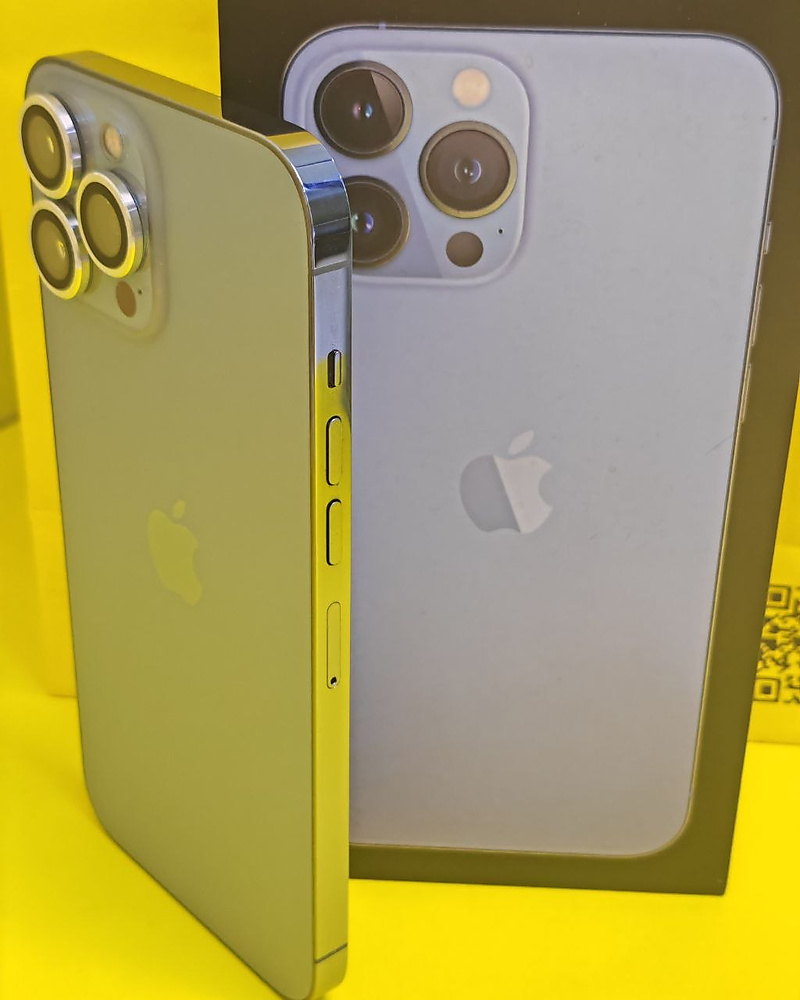 ايفون 13 برو ماكس – 512 جيجا – أزرق بطارية 86% مستعمل كالجديد