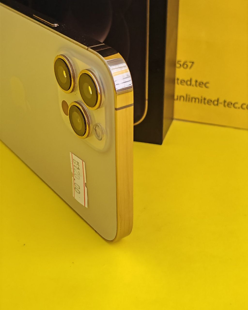 iPhone 12 Pro Max 256GB Gold – Battery 73% Used Like New