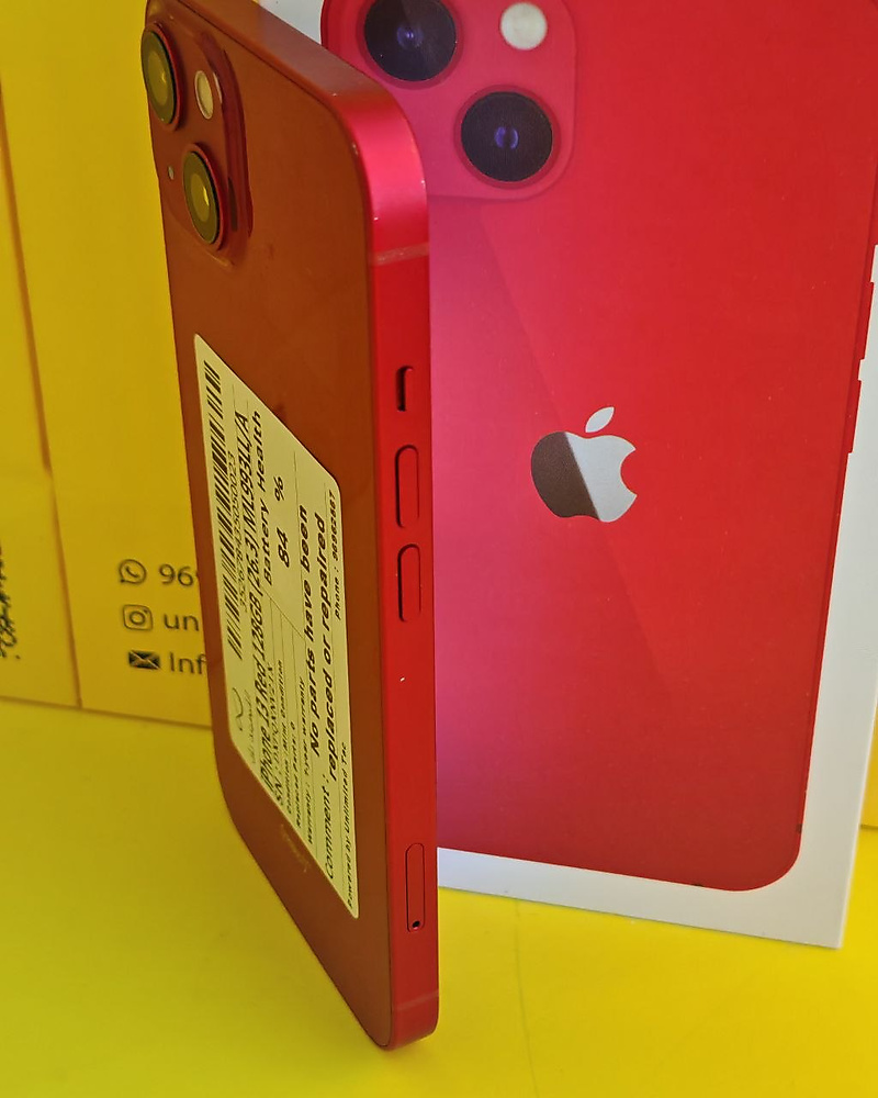 iPhone 13 128GB Red – Battery 84% Used Like New