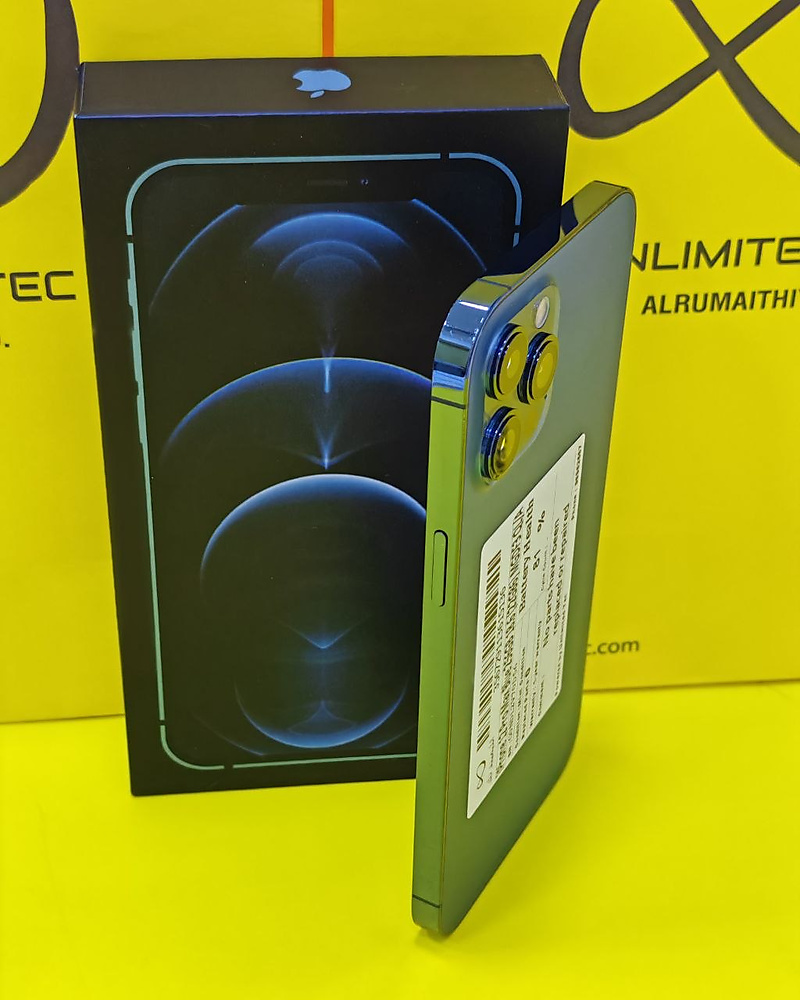 iPhone 12 Pro Max 256GB Blue – Battery 81% Used Like New