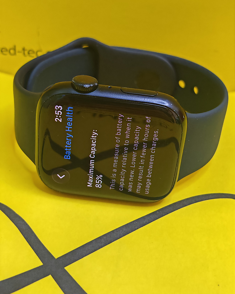Apple Watch Series 8 45mm Midnight (GPS) – Battery 85% Used Clean