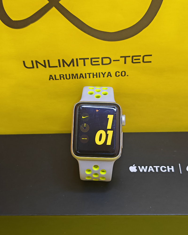 Apple Watch Nike+ Series 2 42mm Silver Aluminum – With Box Used Clean