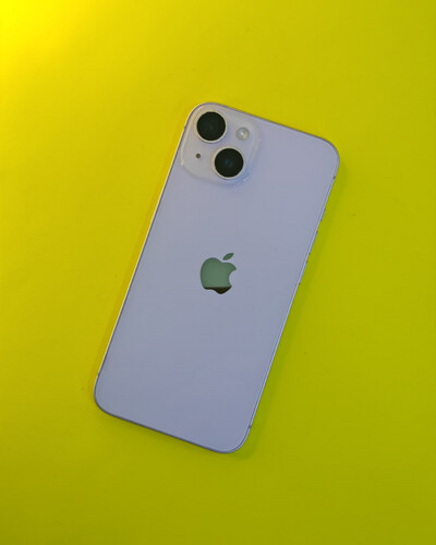 آيفون 14 – 128GB – بنفسجي – نسبة البطارية 84%