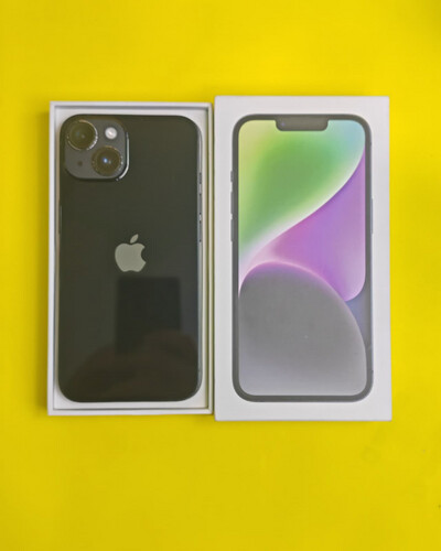 ايفون 14 – 128 جيجا – أسود نسبة البطارية 91% مستعمل كالجديد