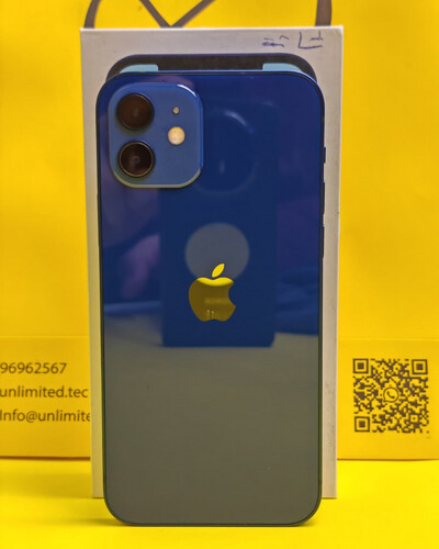 ايفون 12 – 128 جيجا – أزرق بطارية 76% مستعمل كالجديد