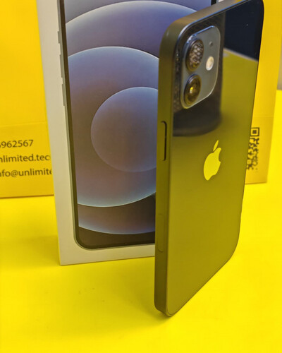 ايفون 12 – 128 جيجا – أسود بطارية 81% مستعمل كالجديد