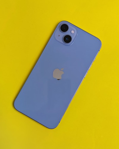 ايفون 14 256 جيجابايت ازرق– مستعمل كالجديد بطارية 78%