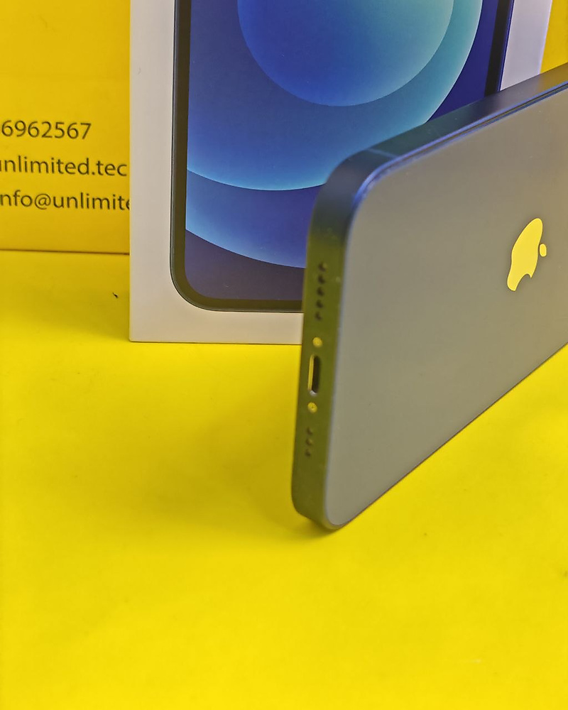 ايفون 12 – 128 جيجا – أزرق بطارية 78% مستعمل كالجديد