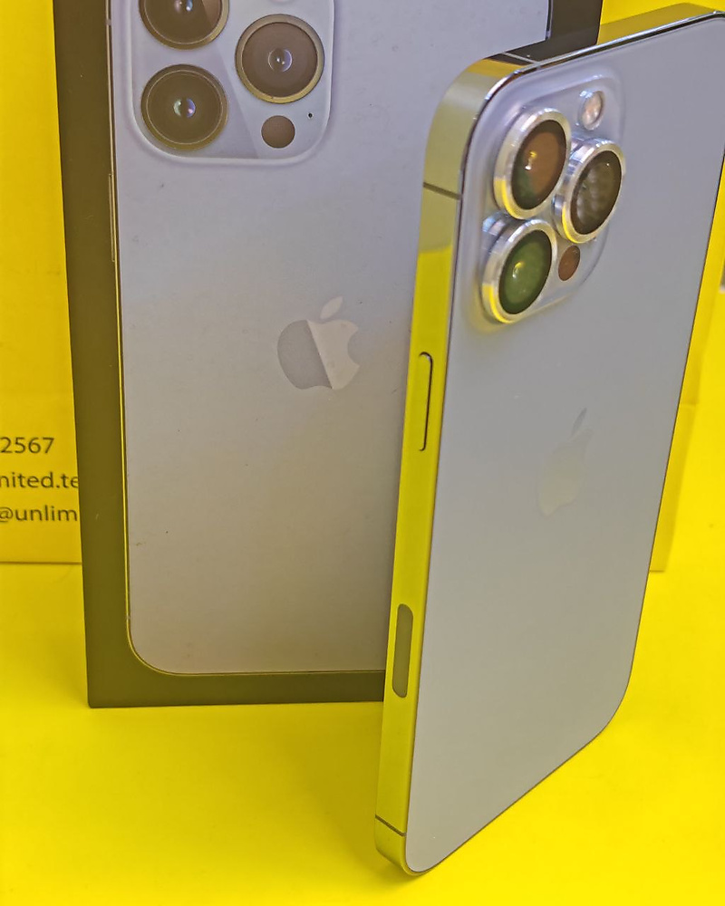 ايفون 13 برو ماكس – 512 جيجا – أزرق بطارية 86% مستعمل كالجديد