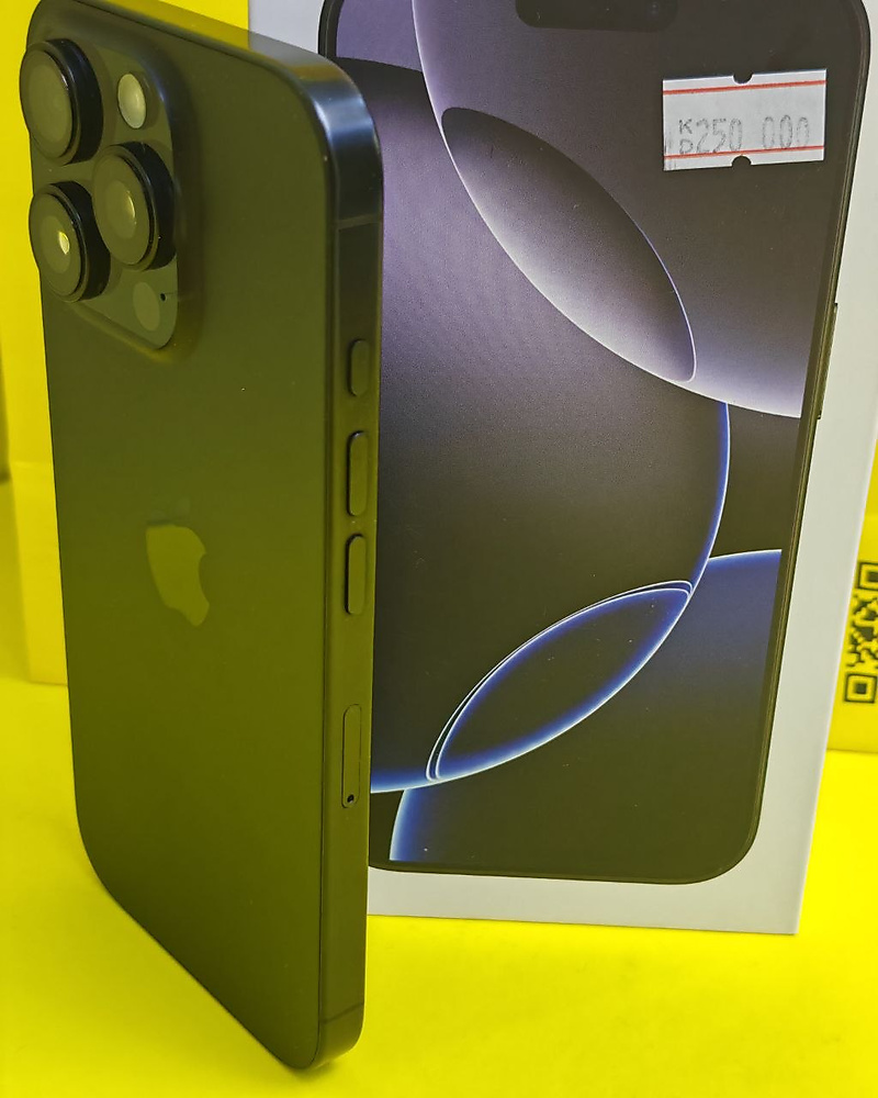 ايفون 16 برو – 256 جيجا – أسود بطارية 94% مستعمل كالجديد