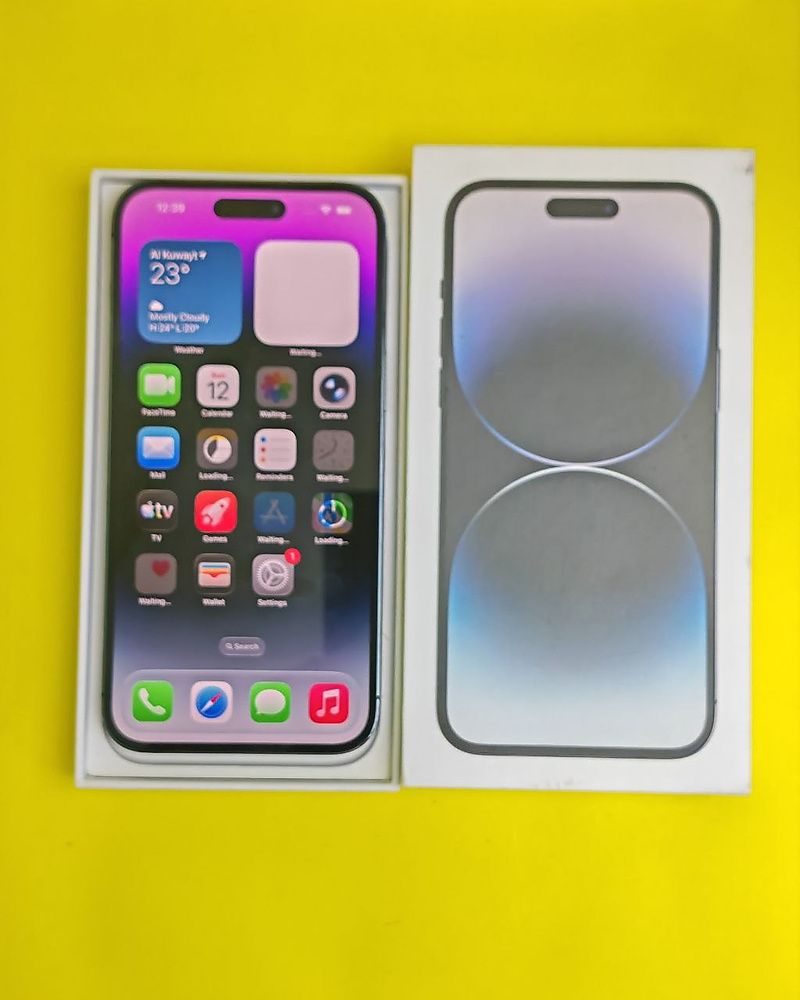 ايفون 14 برو ماكس – 256 جيجا – بنفسجي بطارية 79% مستعمل كالجديد