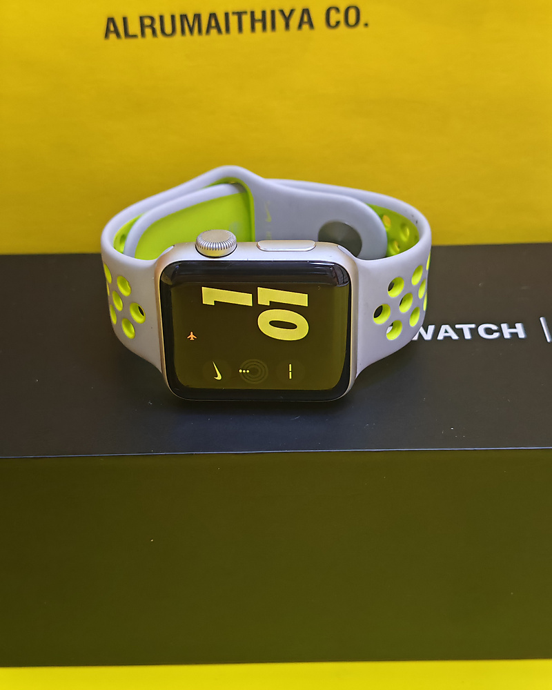 Apple Watch Nike+ Series 2 42mm Silver Aluminum – With Box Used Clean