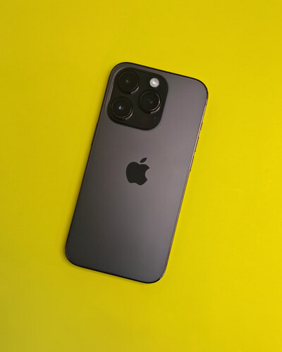 ايفون 14 برو – 256 جيجا – أسود – نسبة البطارية 80% – مستعمل نظيف