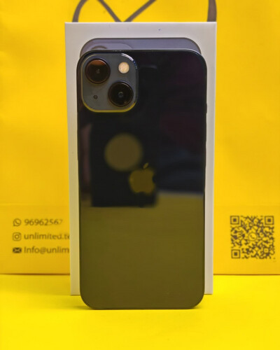 ايفون 13 – 128 جيجا – أسود – نسبة البطارية 71% مستعمل كالجديد