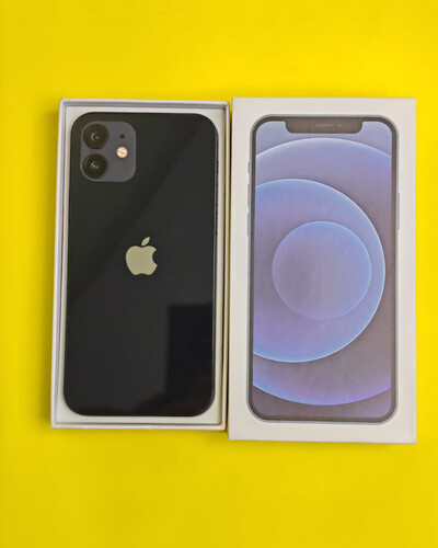 ايفون 12 – 128 جيجا – أسود بطارية 81% مستعمل كالجديد