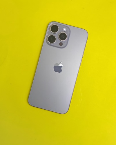 ايفون 15 برو ماكس – 512 جيجا – تيتانيوم طبيعي بطارية 89% مستعمل كالجديد