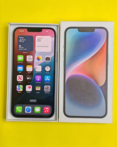 ايفون 14 256 جيجابايت ازرق– مستعمل كالجديد بطارية 78%