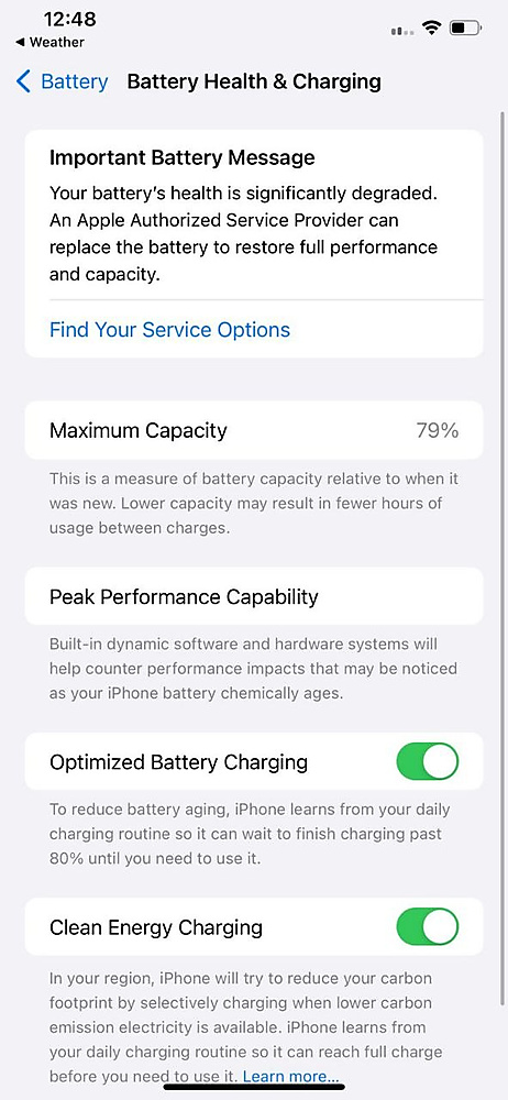 ايفون 11 برو ماكس – 256 جيجا – أخضر بطارية 79% مستعمل نظيف